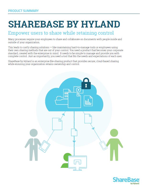 Product Overview ShareBase Kyocera Software Document Management Thumb, National Ram Business Systems, Kyocera, KIP, HP, San Gabriel Valley, California, CA