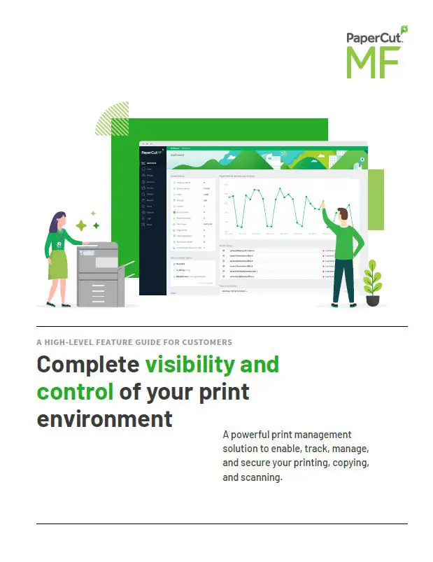 Kyocera, Software, Cost Control, Security, Papercut, MF, National RAM Business Systems